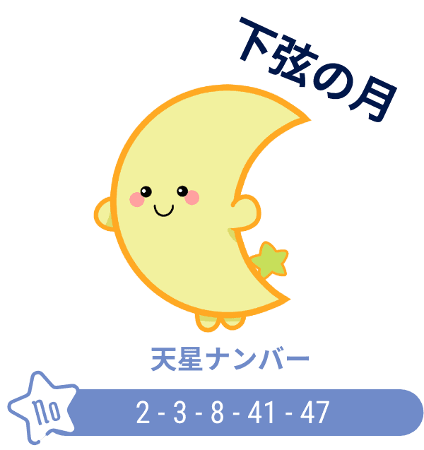 下弦の月