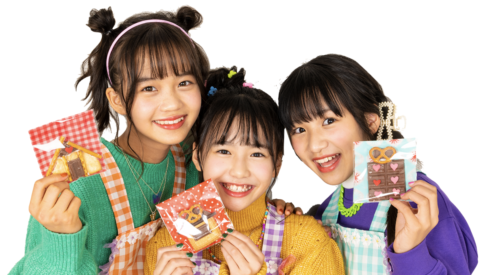 ちゃおガール３姉妹がチャレンジ♡　チョコで作るバレンタインレシピ！